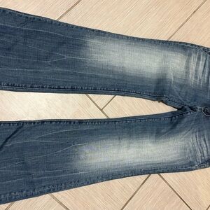 Express Women's Boot Cut Jeans - Blue